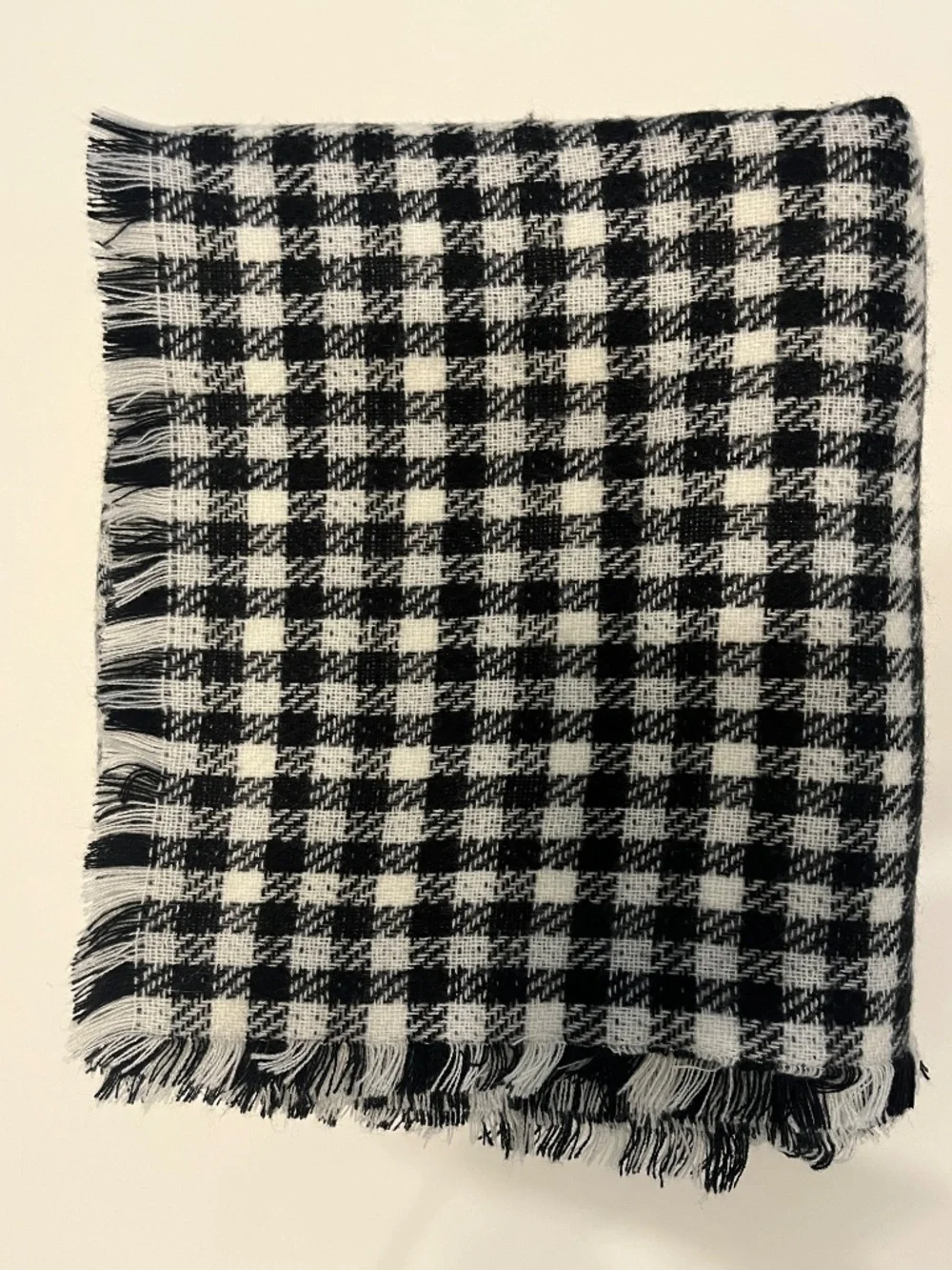 J.Jill Scarf/ Wrap - Ultra Soft - Black and White